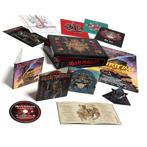 iron maiden metal box|iron maiden senjutsu box set.